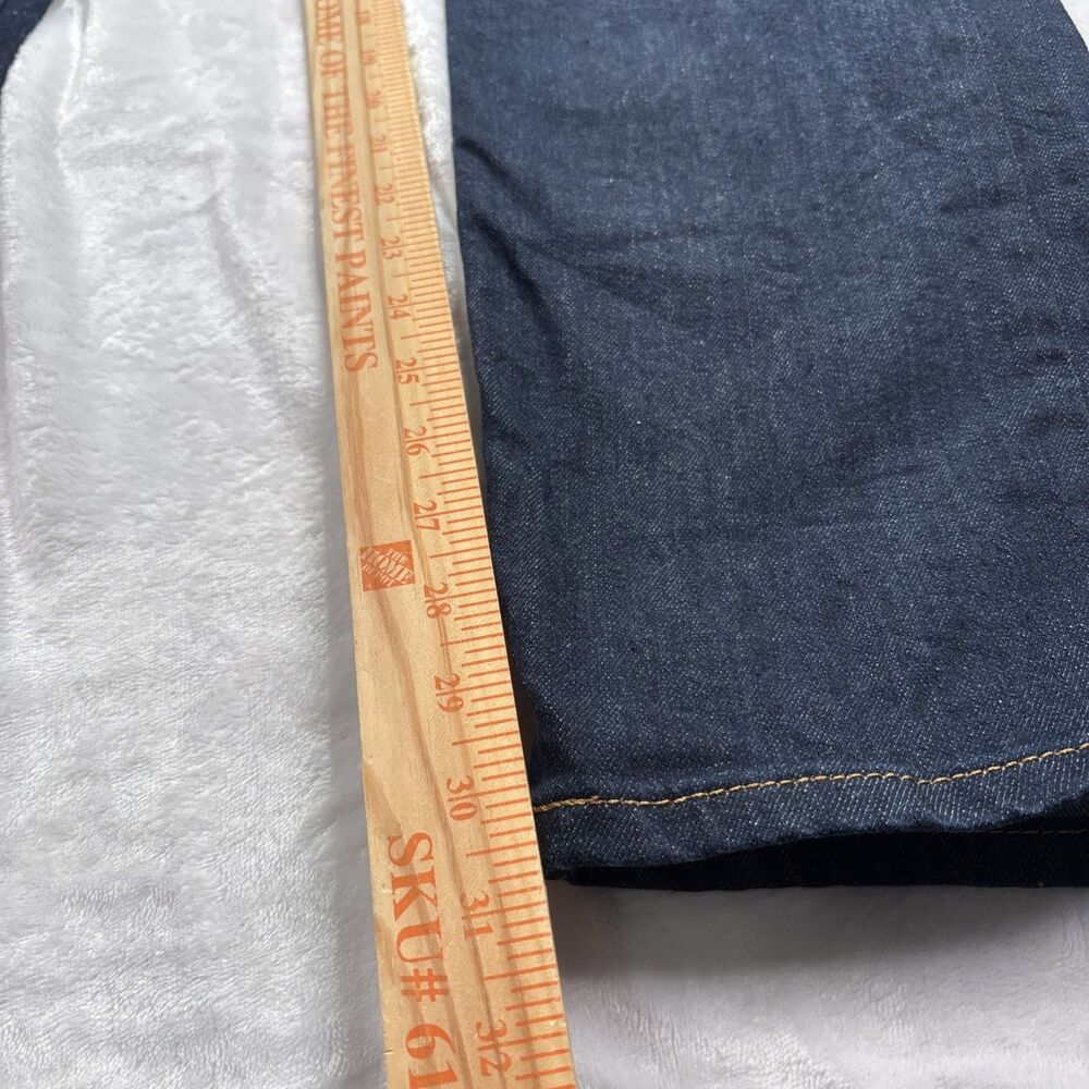 Levi’s 513 Men’s Denim Jeans 33x32 Blue Dark Circle R Tag Slim Straight Pants - Picture 6 of 10